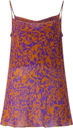 Dries Van Noten Waterfall Top - Dames - Blouses - Veelkleurig - L - Overhemden
