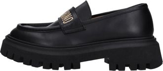 Moschino Leren loafers - Heren - Loafers - Zwart - 35 EU - Leer - Schoenen