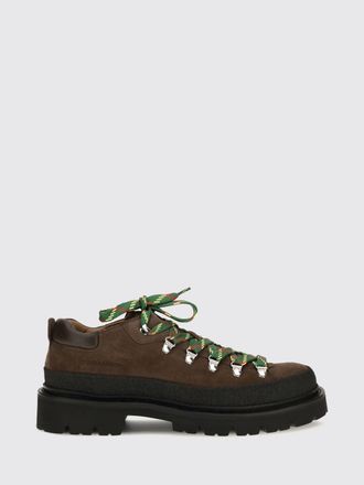 Dsquared2 Scarpe Derby in pelle di vitello scamosciata con suola dentellata