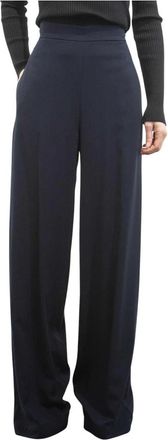 Pierantonio Gaspari Pantalone - Dames - Wijde Broeken - Blauw - 2XS - Broeken