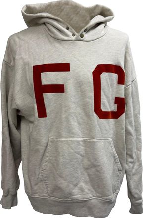 Fear of God Fear of God Monarch Hoodie in Grey Cotton