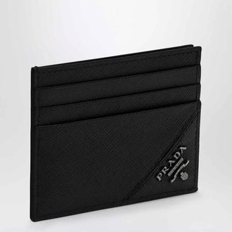 Prada Wallets & Cardholders, male, Black, Size: ONE SIZE Portacarte di Credito