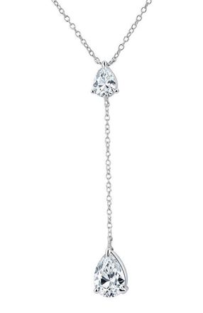 Untamed Petals Lane Crystal Pendant in Silver at Nordstrom