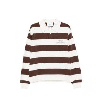 Axel Arigato Rey Striped Logo Polo Shirt