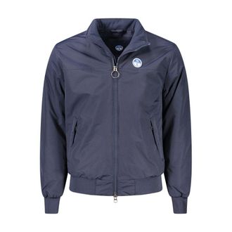 North Sails Blue Polyamide Mens Jacket