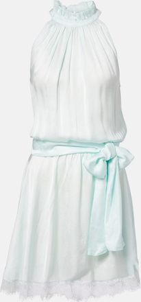 Poupette St Barth Bianca halterneck minidress