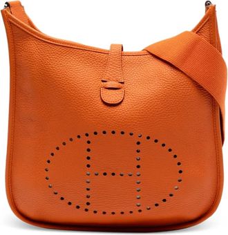 Hermès 2011 Clemence Evelyne III 29 crossbody bag - Oranje
