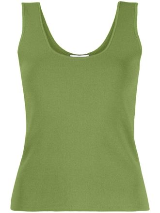 Vince Canotta con scollo ampio - Verde