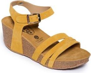 Plakton Willow Sandal in Afelpado Ocre at Nordstrom Rack, Size 10Us / 41Eu