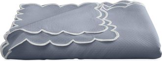 Matouk Savannah Gardens 68 x 108-Inch Tablecloth in Hazy Blue at Nordstrom, Size 68X108