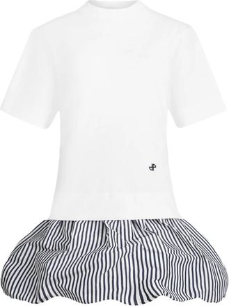 Patou White T-Shirt Dress