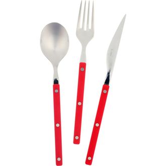 Vietri Pastello 3-Piece Place Setting in Red at Nordstrom