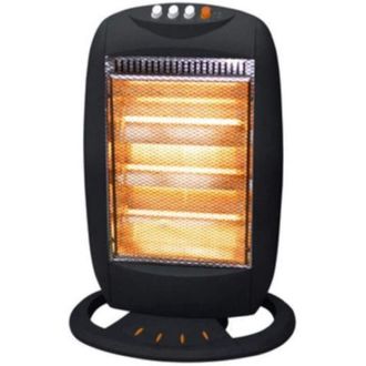Ardes Ardes Ar454b Calefactor El&eacute;ctrico Calefactor El&eacute;ctrico Hal&oacute;geno Interior Negro 1200 W