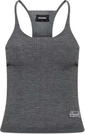 Dsquared2 Donna, Top, Grigio, XS, new
