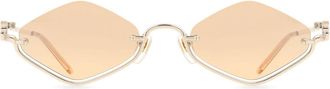 Gucci GG1604S 003 Womens Sunglasses Gold Size 53