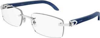 Cartier D&eacute;cor C Frame - unisex - Brillen - Grijs - 53 MM - Accessoires