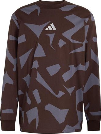adidas AMG Camo Long-Sleeve T-Shirt Aurora Coffee Aurora Onix KQ8359
