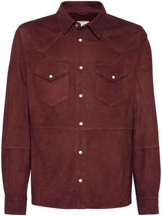 Brunello Cucinelli Camicia - Rosso