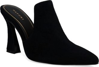 Natori Womens Minh Heels In Black Suede