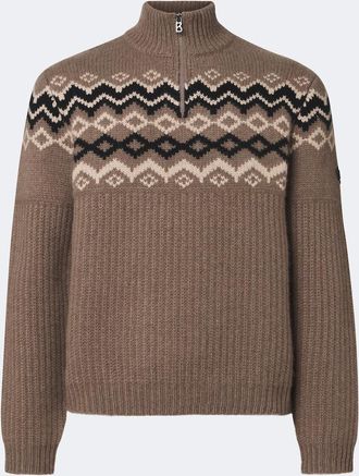 Bogner Jersey Ludi Fair Isle de cachemir