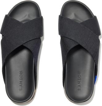 Rothy's The Weekend Slide in Black at Nordstrom, Size 11.5