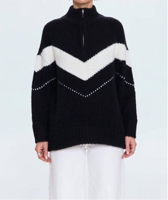 Pistola Denim Arden Vanilla Ice Sweater In Black