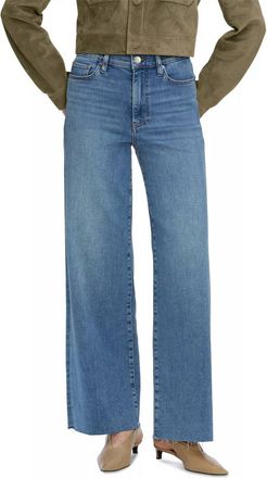 Frame Denim Le Slim Palazzo Jeans In Flip Raw After