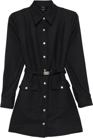 A.P.C. Chemise Robe Ceintur&eacute;e (inclusief die met een tailleband)