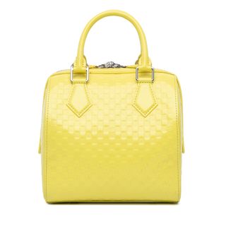 Louis Vuitton Pre-owned Womens Speedy Bandouliere 25 Handbag - Yellow Leather - One Size