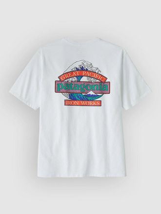 Patagonia Great Waves Responsibili- Camiseta blanco