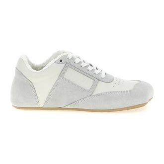 Maison Margiela Schoenen, Dames, Grijs, 37 EU, Katoen, Anatomic Sneakers