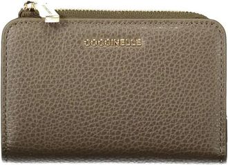 Coccinelle Portafoglio in Pelle con Chiusura a Zip - - Accessories - Donna - Marrone - ONE SIZE