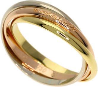 Cartier Trinity Yellow Gold (18K) Pink Gold (18K) White Gold (18K) Band Ring (Pre-Owned)