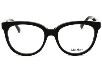Max Mara MM5110 Round-Frame Acetate Eyeglasses - Black