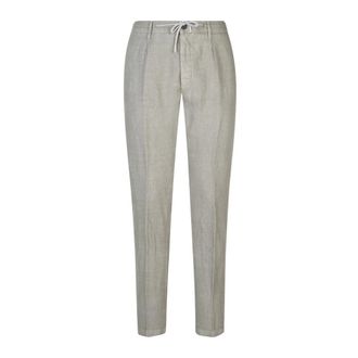 Eleventy Jogger Trousers - male - Eleventy - Slim-fit Trousers - Green - W32 - Trousers