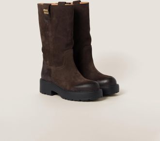 Miu Miu Suede boots