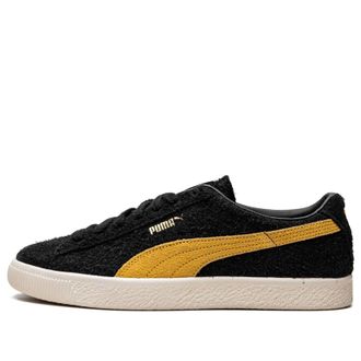 Puma Suede Vintage Hairy Suede Puma Black Frosted Ivory 385698-06