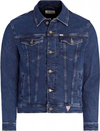 Guess Uomo, Giacche, Blu, XL, new