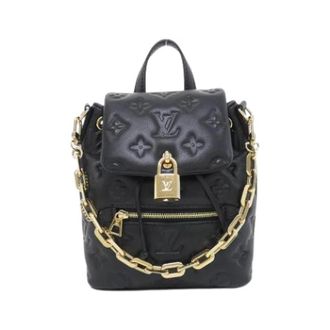 Louis Vuitton Pre-owned Leren Rugzak - Dames - Vintage Rugzakken - Zwart - ONE Size - Leer - Vintage