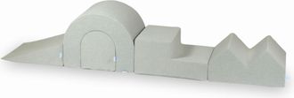 OEM Set Di 5 Pezzi In Schiuma Per Parco Giochi, Colore Grigio Chiaro