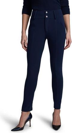 Nic+Zoe Scuba Knit Slim Pants in Dark Indigo at Nordstrom Rack, Size 10