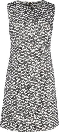 Diane Von Fürstenberg Diane Von Furstenberg Yvette Metallic Mini Dress in Multicolor Tweed