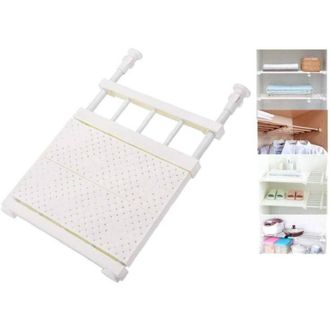 Trade Shop Trade Shop - Estante De Armario Telesc&oacute;pico Ajustable 42cm Extensible De 73-120cm Acero