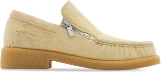 Burberry Chance Suede Loafers, Brand Size 44 ( US Size 11 )