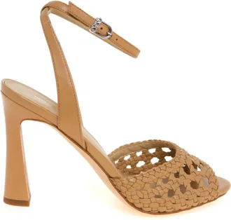 Michael Kors Schoenen, Dames, Bruin, 36 EU, Leer, Rosie Sandal