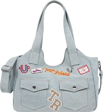 True Religion Agusto Multi Patch Soft Tote