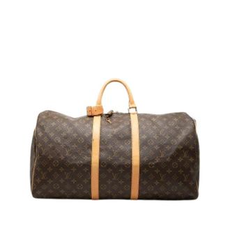Louis Vuitton Pre-owned Keepall 55 - - Pre-owned - Donna - Marrone - ONE SIZE