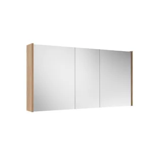Saniclass Prime Spiegelkast - 120x63x16cm - inclusief zijpanelen - warm eiken