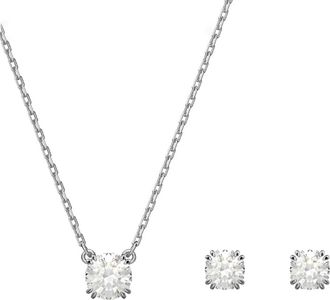 Swarovski Constella Pendant Necklace and Stud Earrings Set