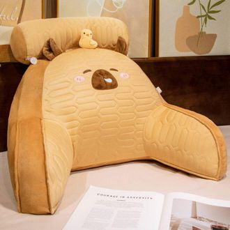 OEM Almohada De L&aacute;tex Ice Bean, Coj&iacute;n De Cabecera, Respaldo Suave, Ideal Para Leer, Usar El Tel&eacute;fono Y Como Soporte Lumbar Dise&ntilde;o De Delf&iacute;n (un Pato Sobre